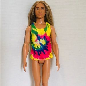 Barbie Fashionistas Ken #138 Long Blonde Hair